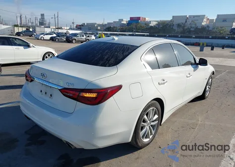 2018 Infiniti Q50 2.0T Pure z USA, uszkodzony, nr VIN JN1CV7APXJM400065